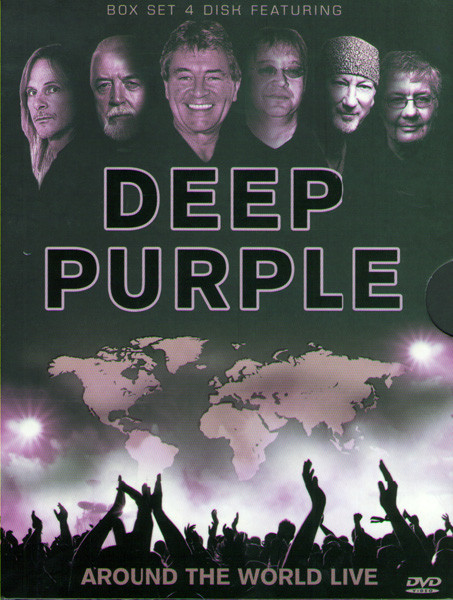 Deep purple Around the world live (4 DVD) на DVD