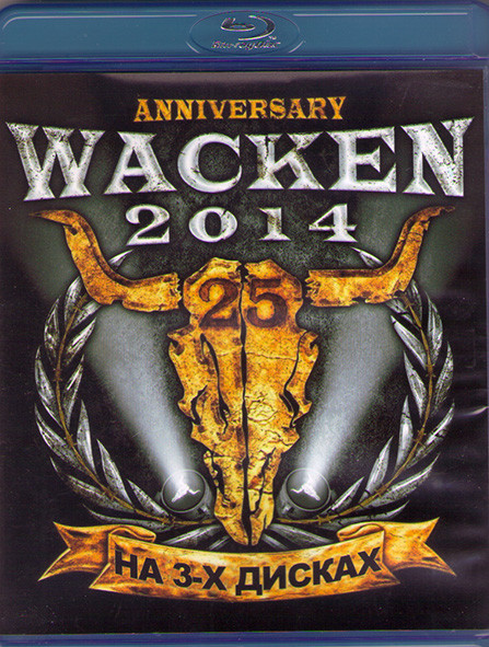 Live at Wacken 2014 25 Anniversary (3 Blu-ray)* на Blu-ray