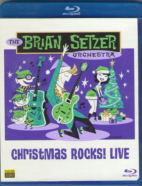 The Brian Setzer Orchestra Christmas Rocks (Blu-ray)* на Blu-ray