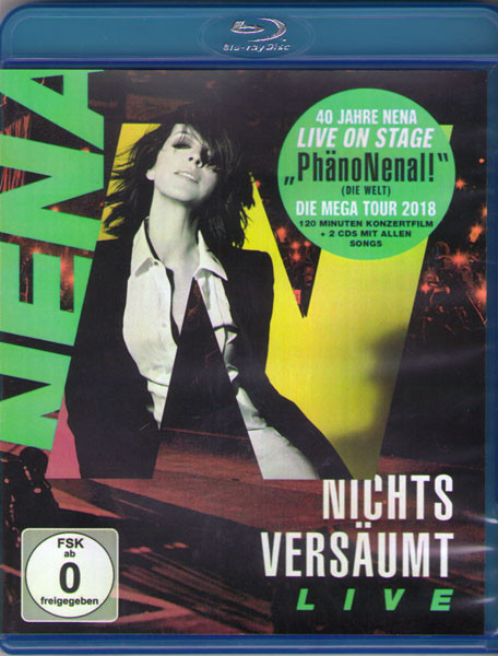 Nena Nichts Versaumt Live (Blu-ray) на Blu-ray Nena Nichts Versaumt Live (Blu-ray) на Blu-ray