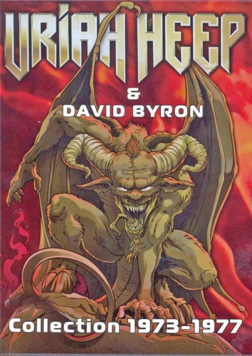 Uriah heep & David Byron Collection 1973-1977 на DVD
