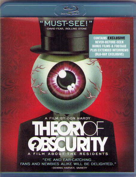 RESIDENTS Theory of Obscurity (Blu-ray)* на Blu-ray