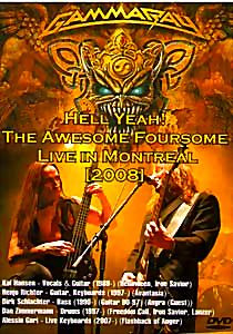 Gamma Ray Hell Yeah! The Awesome Foursome Live in Montreal на DVD Gamma Ray Hell Yeah! The Awesome Foursome Live in Montreal на DVD