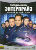 Изображение товара Звездный путь энтерпрайз 2 Сезон (26 серий) (4 Blu-ray)