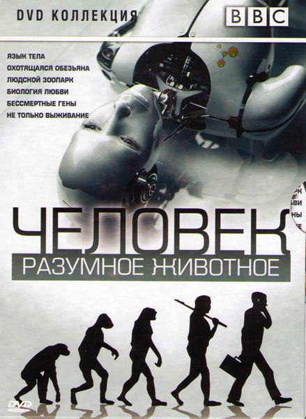BBC Человек разумное животное (Язык тела / Охотящаяся обезьяна / Людской зоопарк / Биология любви / Бессмертные гены / Не только выживание) на DVD BBC Человек разумное животное (Язык тела / Охотящаяся обезьяна / Людской зоопарк / Биология любви / Бессмертные гены / Не только выживание) на DVD