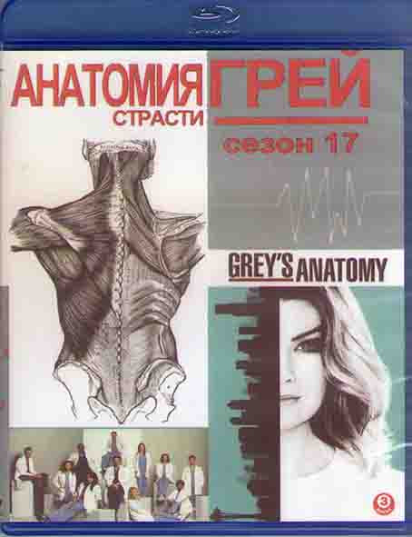 Анатомия страсти 17 Сезон (3 Blu-ray)* на Blu-ray