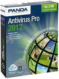 Panda Antivirus Pro 2012 Retail Box (на 3 ПК) (подписка на 1 год) / Казуальная игра в подарок (PC CD)