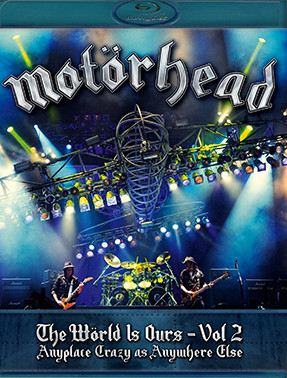 Motorhead The World Is Ours Vol 2 Anyplace Crazy as Anywhere Else (Blu-ray)* на Blu-ray