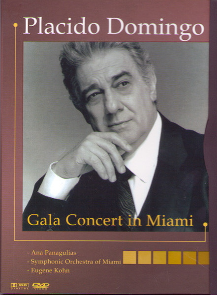 Placido Domingo Gala Concert In Miami на DVD