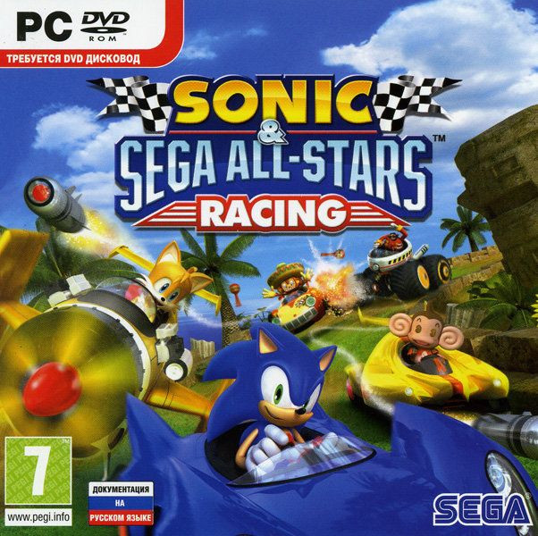 Sonic & SEGA All-Stars Racing  (PC DVD)