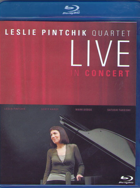 Leslie Pintchik Quartet live in concert (Blu-ray) на Blu-ray Leslie Pintchik Quartet live in concert (Blu-ray) на Blu-ray