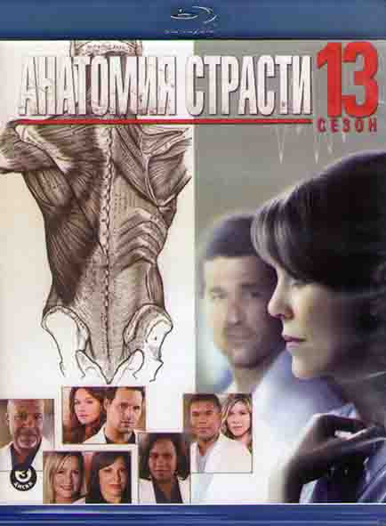Анатомия страсти 13 Сезон (3 Blu-ray)* на Blu-ray