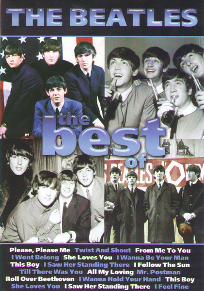 The Beatles The best of (94 песни / Live at shea stadium / Длинная извилистая дорога (5 серий)) на DVD