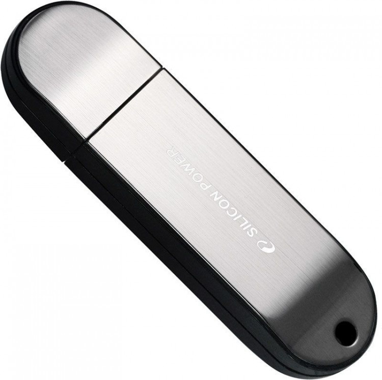 Флеш-карта Flash Drive 4 GB USB 2.0 Silicon Power Luxmini 910 Silver металл