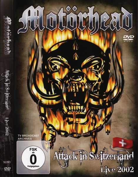 Motorhead Attack In Switzerland Live In 2002 на DVD