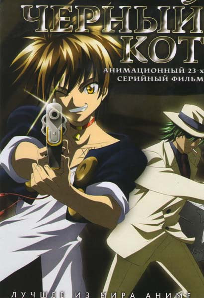 Черный кот (23 серии) на DVD