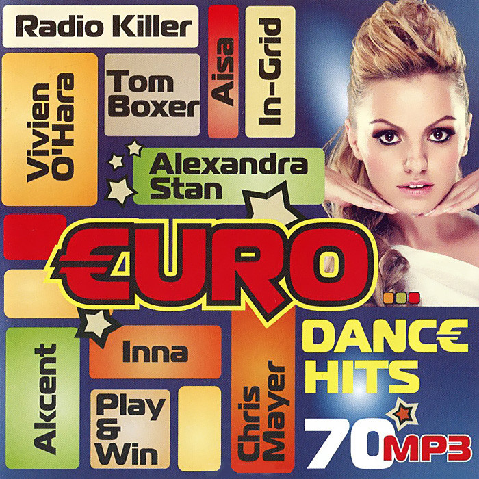 Euro Dance Hits (MP3) на DVD