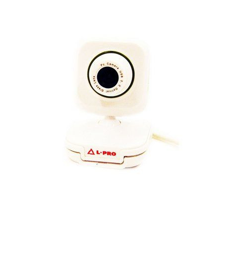 Веб-камера  L-PRO 132 /1407   микрофон до 16МР  white apple