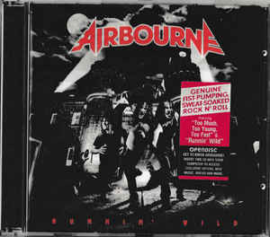 Airbourne Runnin Wild (cd) на DVD