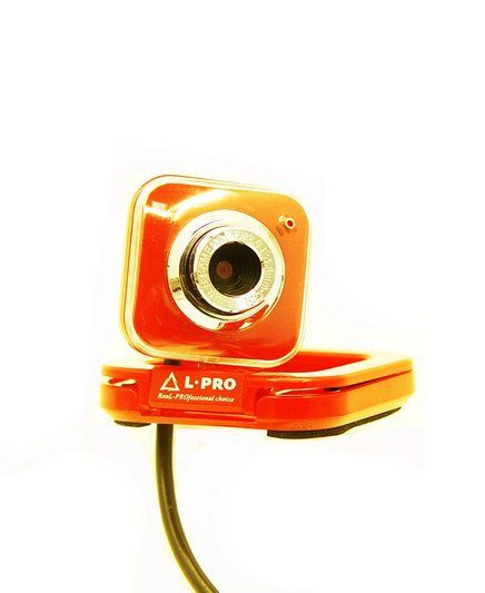 Веб-камера  L-PRO 917/1402 микрофон, до 16МР red