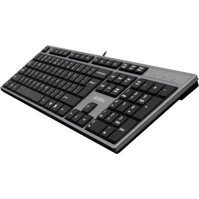 Клавиатура A4Tech KD-300 X-Slim USB Silver Grey