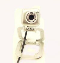 Веб-камера  L-PRO 917/1404 микрофон, до 16МР silver