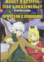 Изображение товара Может я встречу тебя в подземелье ТВ 2 (12 серий) / Приятели с пушками (12 серий) (2 DVD)
