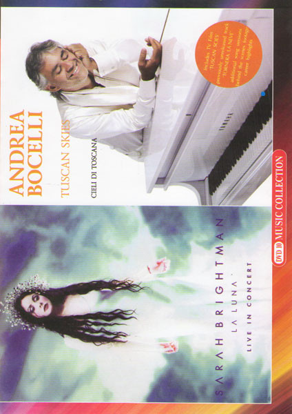 Sarah Brightman La Luna / Andrea Bocelli Tuscan skies на DVD