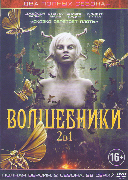 Волшебники 1,2 Сезоны (26 серий) на DVD