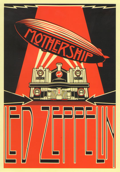 Led Zeppelin Mothership на DVD