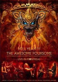 Gamma Ray Hell Yeah The Awesome Foursome Live in Montreal (2 DVD) на DVD Gamma Ray Hell Yeah The Awesome Foursome Live in Montreal (2 DVD) на DVD