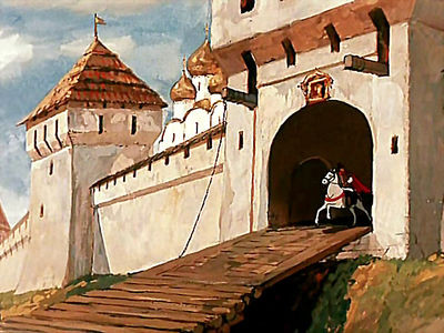 Сказка о мертвой царевне и семи богатырях (м/ф) на DVD