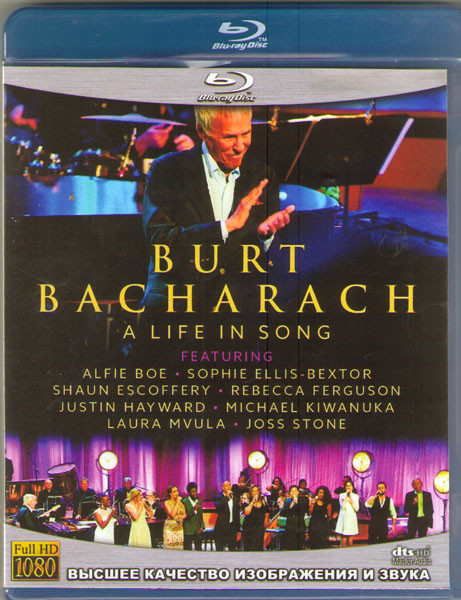Burt Bacharach A Life In Song (Blu-ray)* на Blu-ray