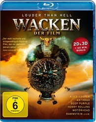 Wacken Louder Than Hell Der Film 3D+2D (Blu-ray 50GB) на Blu-ray