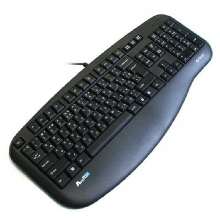 Клавиатура A4 KL-30 слим черная PS\2