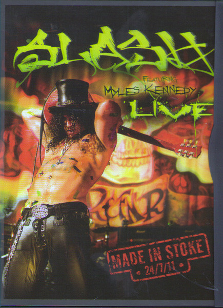 Slash live Made in stoke 24/7/11 на DVD