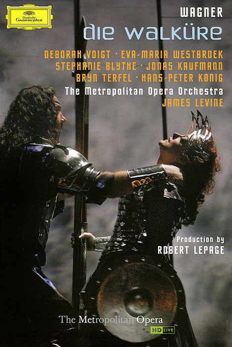 Wagner James Levine Die Walkure (2 DVD) на DVD