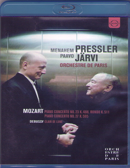 Mozart Piano concerto No 23 No 27 Debussy Clair De Lune (Blu-ray)* на Blu-ray