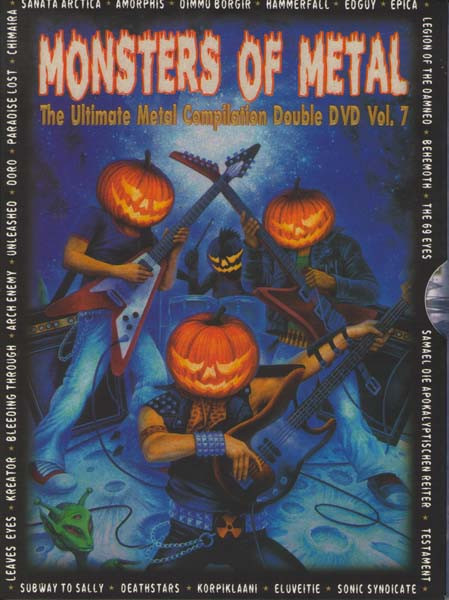 Monsters of metal - The Ultimate Metal Complilation Double DVD Vol. 7 (2 DVD) на DVD