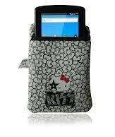 Чехол для планшета 7 (Kiss Hello Kitty серый)