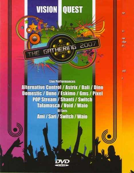 Vision quest the gathering 2007  на DVD