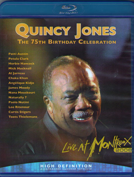 Quincy Jones 75th Birthday Celebration Live at Montreux (Blu-ray)* на Blu-ray