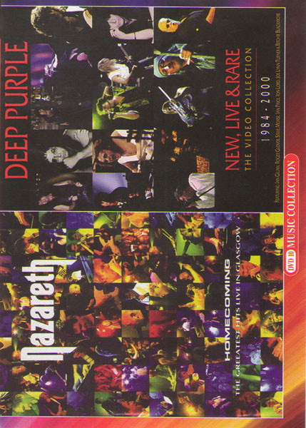 Nazaret Homecomig / Deep Purple New Live Rare на DVD