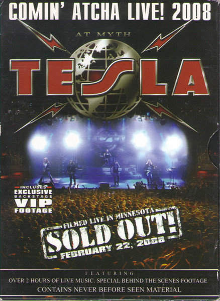 Tesla Comin Atcha Live на DVD