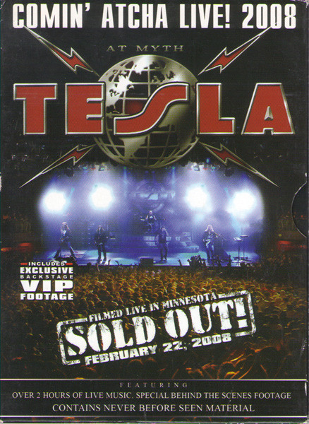 Tesla Comin Atcha Live на DVD Tesla Comin Atcha Live на DVD
