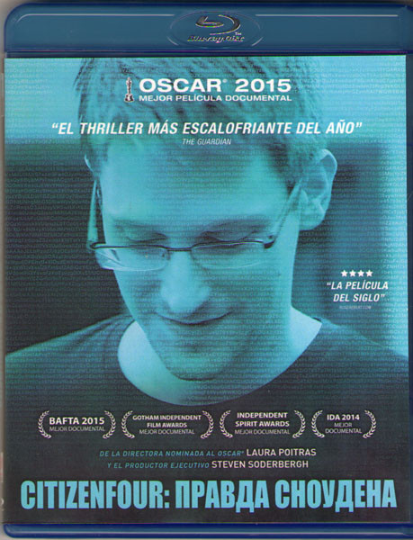 Правда Сноудена (Гражданин четыре / Citizenfour Правда Сноудена) (Blu-ray) на Blu-ray