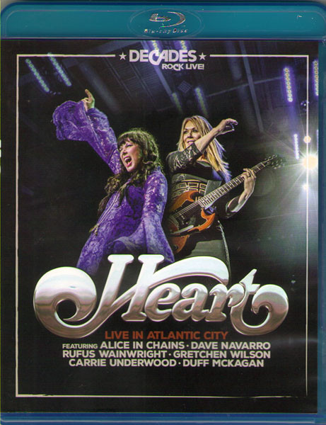 Heart and Friends Decades Rock Live Live in Atlantic City (Blu-ray)* на Blu-ray