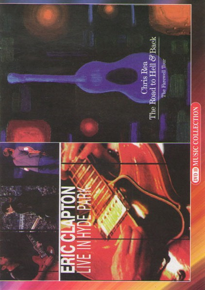 Eric Clapton Live in hyde park / Chris Rea The road to hell Black на DVD