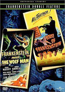 Франкенштейн встречает Человека-волка на DVD