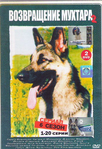 Возвращение Мухтара 2 6 Сезон (96 серий)(4DVD)* на DVD Возвращение Мухтара 2 6 Сезон (96 серий)(4DVD)* на DVD